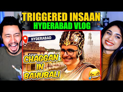 TRIGGERED INSAAN IN BAHUBALI 3! - Chaggan Vlogger in Hyderabad | Reaction!
