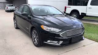 Used 2017 Ford Fusion SE Hybrid Walk Around (I316226)