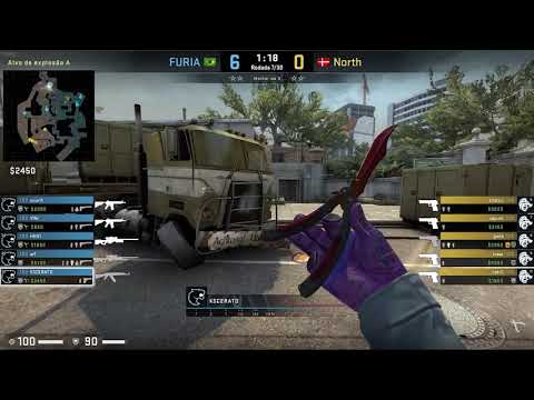 Pov KSCERATO (20/7) CSGO DEMO - OVERPASS - 16 FURIA VS 4 NORTH (DreamHack Masters Winter 01/12/2020)