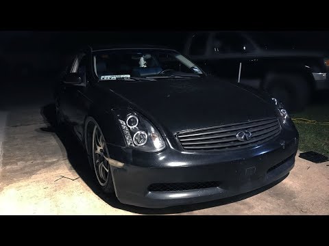 G35 TruHart StreetPlus Coilover Install , Low Enough ?