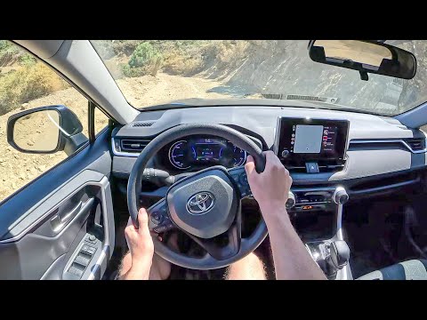 Thumbnail for 2023 Toyota RAV4 Hybrid Woodland Edition - POV Test Drive by GAZ, Toyota, SEAT, video, Toyota RAV4, Car, Toyota Hybrid X, vide