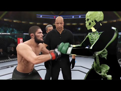 UFC 4 - Khabib vs. Acid Skeleton - Champion Fights ☝️🦅