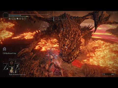 Elden Ring | Magma Wyrm (Volcano Manor) Fight