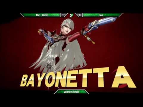 EVAC 15/9/16 - Ghost (Bayonetta) vs Con (Falco) - Winners Finals - Smash 4