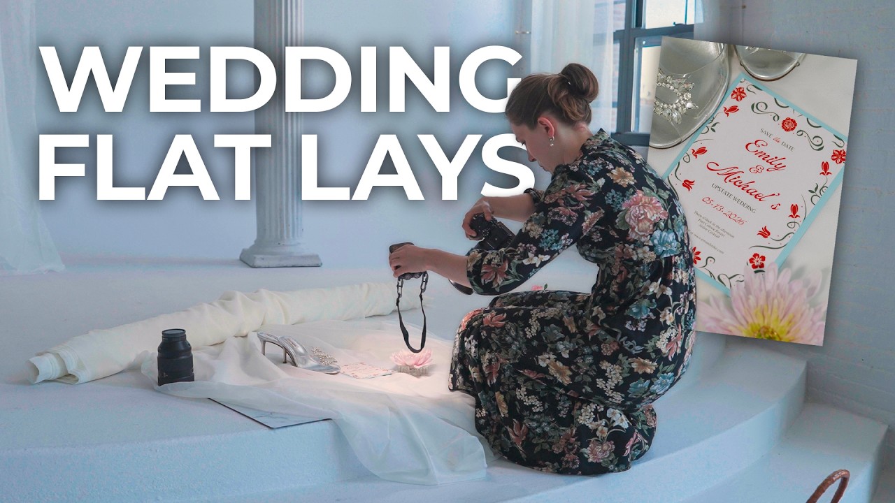 How to Create Wedding Flat Lay Photos That Wow Clients