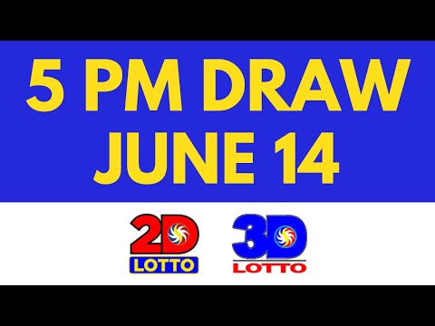 5pm Lotto Result Today June 14 2023 [Swertres Ez2]