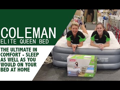 Coleman Supportrest Elite Pillowtop Queen Air Bed Review