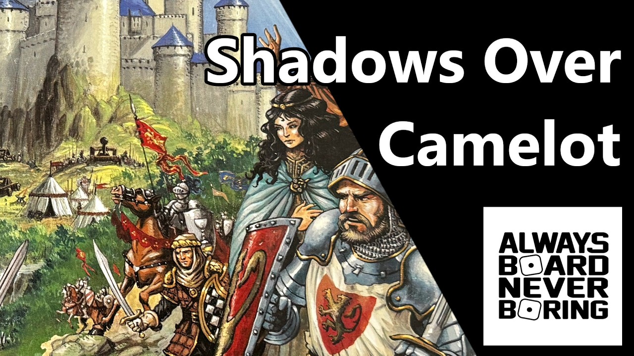 Shadows over Camelot Review | A Classic Early Co-operative Hidden Traitor Social Deduction Game