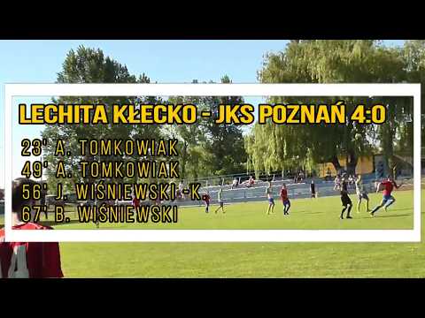 Skrót Lechita Kłecko - Jadwiżański KS Poznań 4:0 - B-klasa