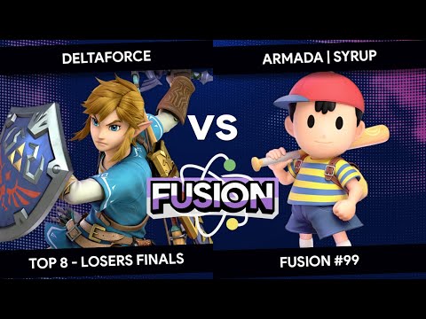 Fusion #99 - Deltaforce (Link) vs Syrup (Ness) - Top 8 - Losers Finals