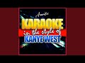 Love Lockdown (In the Style of Kanye West) (Instrumental Version)