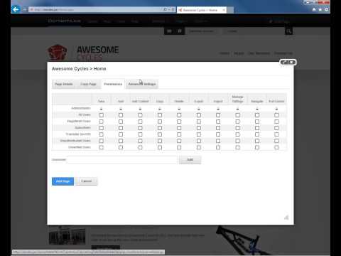 How to add a page in DotNetNuke 7