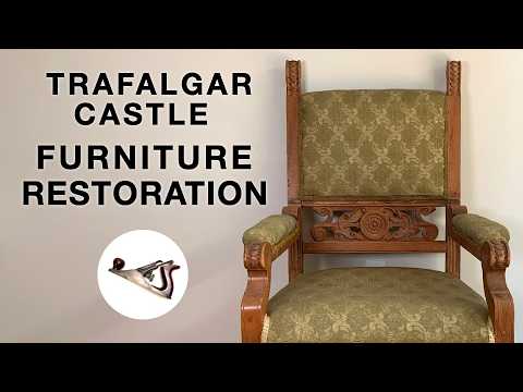 Restoring Antique Chairs from Trafalgar Castle - A Fixing Furniture Restoration