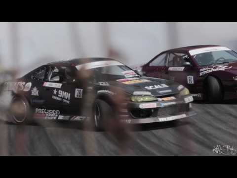 Kevin Morin Leading Alex Gosselin - Formula Drift Canada World 2015