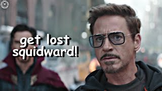 tony stark being allergic to real names