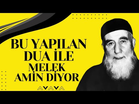 Bu Yapılan Dua ile Melek Amin Diyor - Mehmed Zahid Kotku (r.aleyh) Hazretleri Anlatıyor