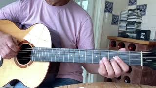 Circus girl incredible string band guitar lesson Robin Williamson
