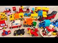 Build And Play With 20 LEGO DUPLO Vehicles Fire Truck Construction Fun For Toddlers