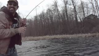 preview picture of video 'CK's 1st run at slaming crappies'
