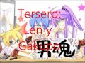 Yaoi de Kaito, Len y Gakupo 