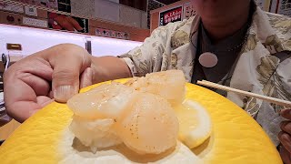 ６連勤に備えて寿司屋で好物を食べまくる