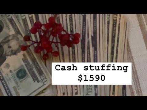 Cash Stuffing $1590 | Budgeting | Saving Money