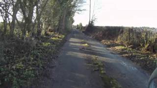 preview picture of video 'Cycle ride around Church Leigh, Staffordshire (part 2)'