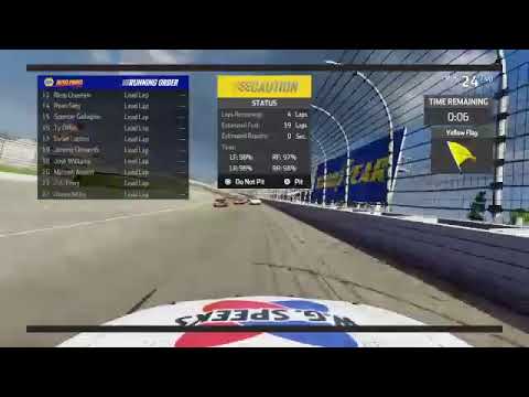 NASCAR HEAT 3 let's play career mode NASCAR Cup Series Pt 39