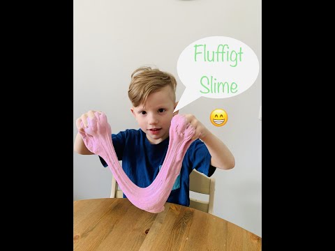 Vi gör fluffigt slime l Carro med familj