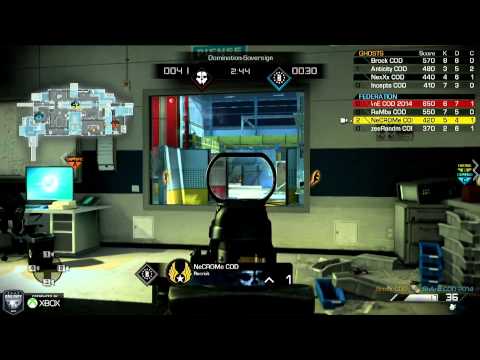 Lightning Pandas vs Wild Gaming - Game 4 Part 1 - Group C - CoD Championships 2014
