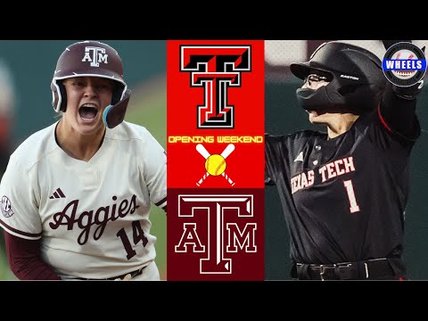 #1 Texas Tech vs #11 Texas A&M | 2026 College Softball Highlights