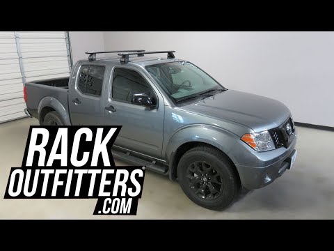Nissan Frontier Crew Cab with Rhino-Rack Vortex Aero 2500 Roof Rack Crossbars