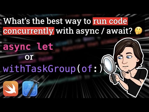 How to run code concurrently with async / await