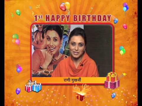 9X Jhakaas Birthday Wish - Rani Mukherjee