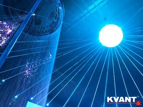KVANT Lasers and LED screens installation for Slovakia - World EXPO, Astana 2017