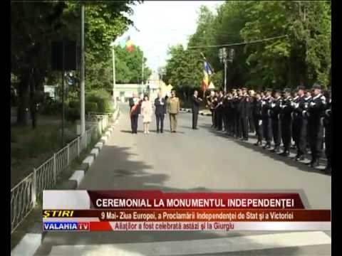 Ceremonial la monumentul Independenţei