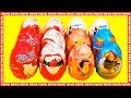 12 Surprise Eggs Kinder Surprise Angry Birds Disney Pixar Cars 2 Hello Kitty Monsters University