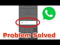 WhatsApp Connecting Problem Solve