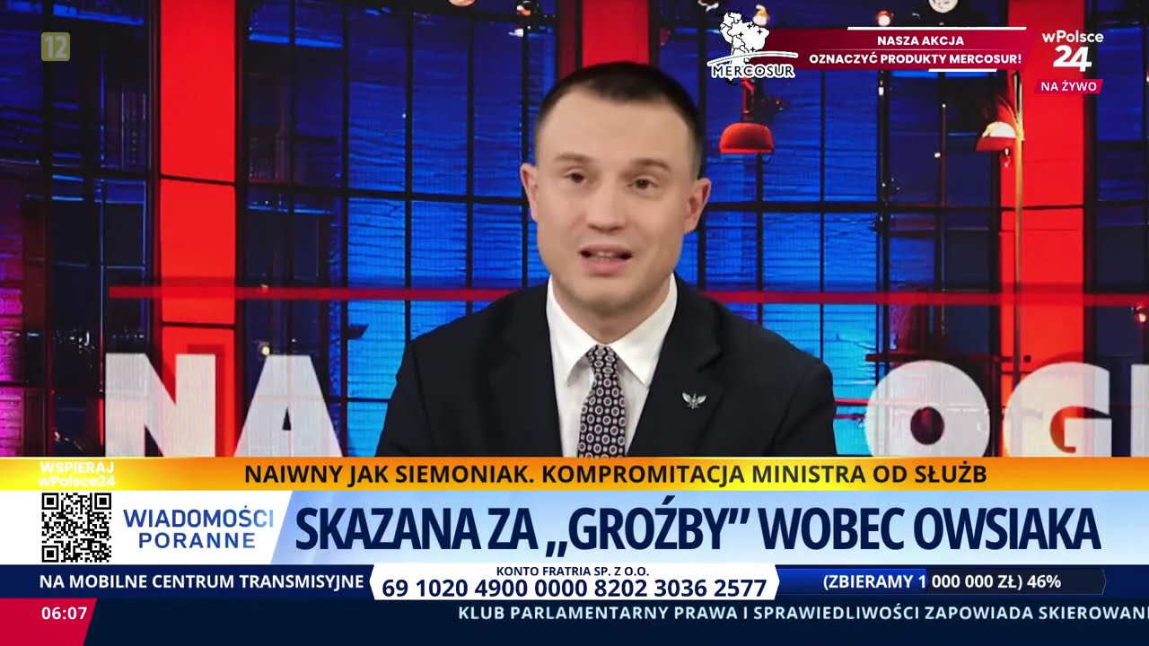 Wiadomości Poranne cz.1. 29.01.2026