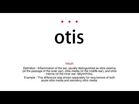 How to pronounce otis - Vocab Today