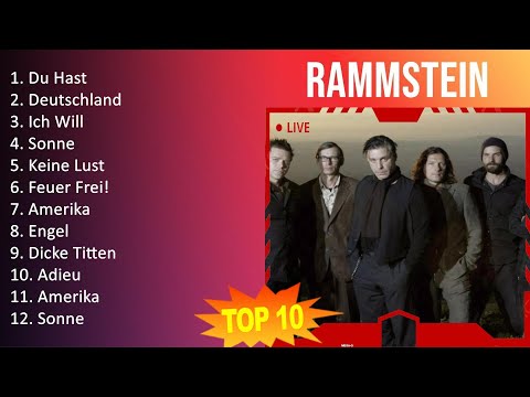 R a m m s t e i n 2023 [1 HOUR] Playlist - Greatest Hits, Full Album, Best Songs