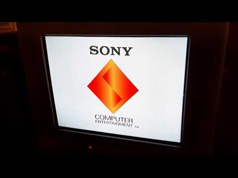 Crash Bandicoot PlayStation Boot Up