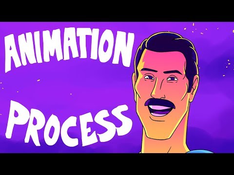 Queen - A Kind of Magic ANIMATION Process