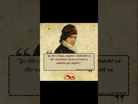 Eğer biliyorsan bir vecize de sen yaz ? ♥️ #bediüzzaman #vecize #risaleinur #erguvan