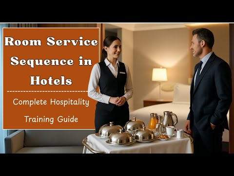 Room Service Sequence in Hotels | Complete Hospitality Training Guide