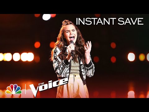 The Voice 2018 Live Semi-Final Instant Save - Reagan Strange: "How Do I Live"