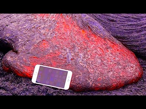 Dropping iPhone X In Lava (PARODY)