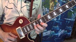 How to Play &quot;It&#39;s a Dark Day&quot; by Reverend Horton Heat - part 2 - SOLO
