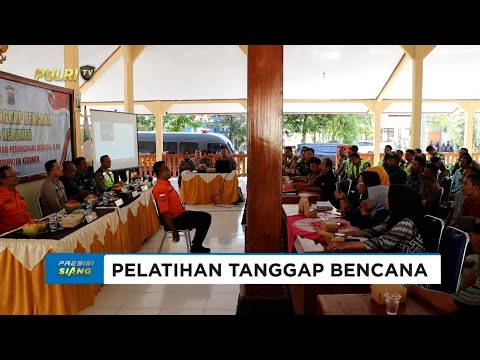 POLRES KEBUMEN LAKSANAKAN PELATIHAN TANGGAP BENCANA BERSAMA WARGA TINGKATKAN KESIAPSIAGAAN