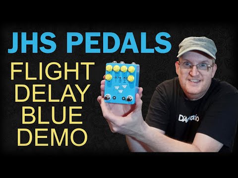 JHS Flight Delay Pedal Blue image 7
